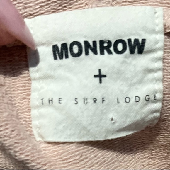 Monrow & the surf lodge s/m hoodie - Picture 4 of 4